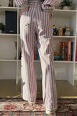 Shoreditch Stripe Lounge Flare Trouser Sweetpea & Grey 